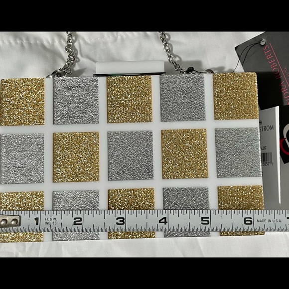 Sondra Roberts Resin Box Clutch - NEW WITH TAGS - Picture 8 of 10